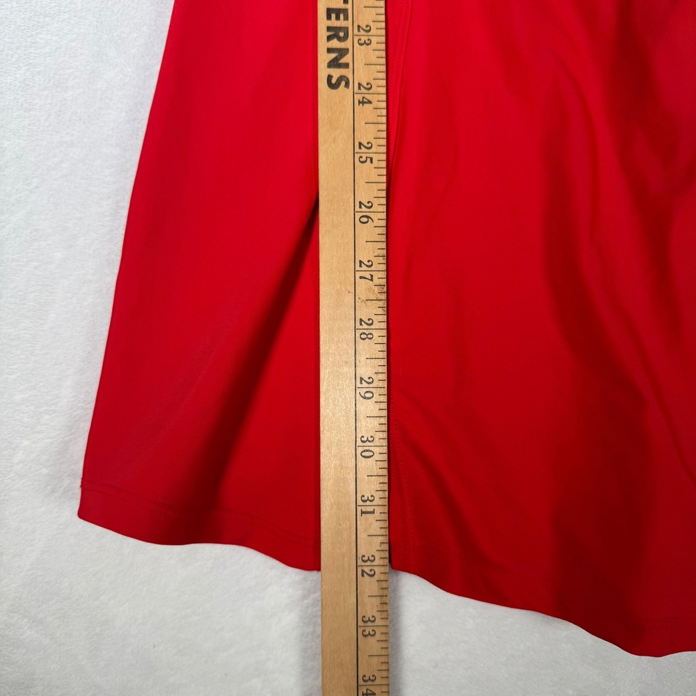 White Birch Red Cutout Athletic Dress w Shorts‎ Tag 3X Fits XL | D90514P - Picture 7 of 8